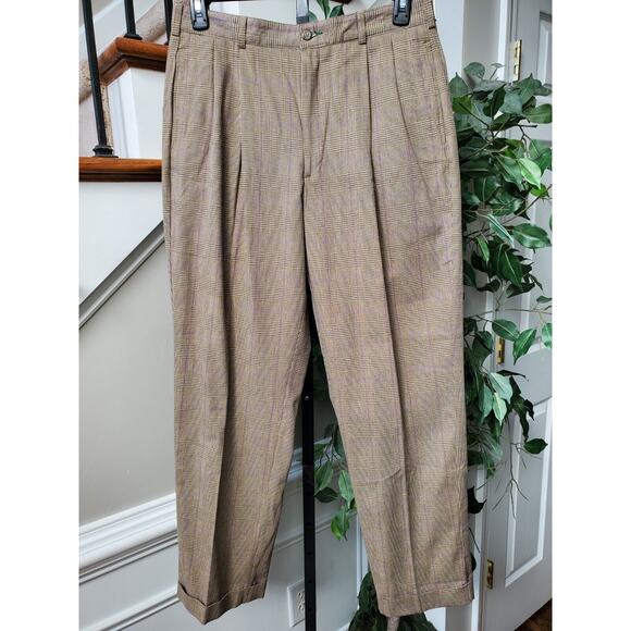 Tommy Hilfiger Men Gray 100% Cotton Classic Fit Straight Leg Pant Size 34X32